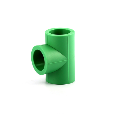 Green PPR pipe fittings
